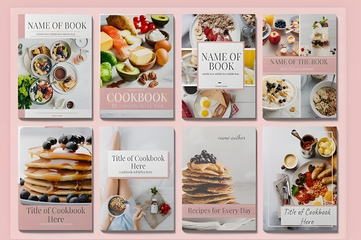 45 Pages Cookbook Template Canva, a Social Media Template by Ink Gallery (Photo 2 of 6)