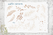 Watercolor flowers Peonies clipart, an Illustration by Yuliya Art (Thumbnail 16 of 18)
