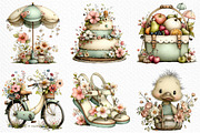 Whimsical Summer Clipart Png, an Illustration by Craft Nest (Thumbnail 3 of 12)