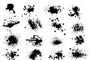 Big vector set of painted blots, a Texture Graphic by Valentain_Jevee (Thumbnail 21 of 31)