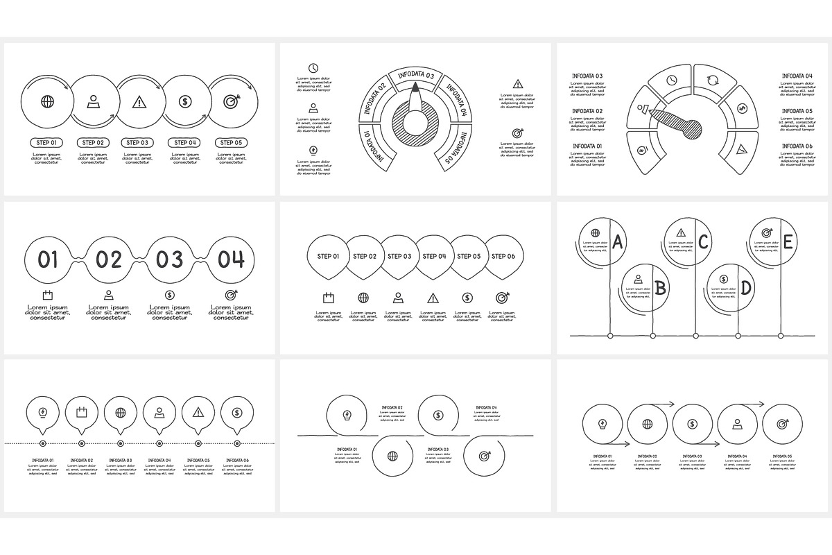 Doodle Presentation Canva Template 3 preview 7