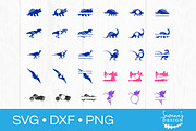 Monogram SVG Cut File Bundle, an Illustration by SavanasDesign (Thumbnail 7 of 9)