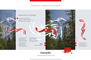 Canada flag ribbon vector, a Templates & Theme by Simbos (Thumbnail 5 of 9)
