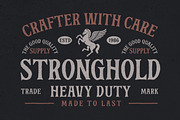 Balverd a Vintage Style Typeface, a Serif Font by Blankids Studio (Thumbnail 6 of 12)