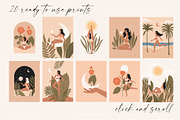 Summer Nightfall Illustrations Set, a Decorative Illustration by Katerina Osa (Thumbnail 5 of 12)