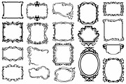 Vintage frames, a Pattern Graphic by LineworkStock (Thumbnail 10 of 12)