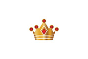 20 Logo Crown Templates Bundle, a Branding & Logo Template by Friendesigns (Thumbnail 9 of 21)