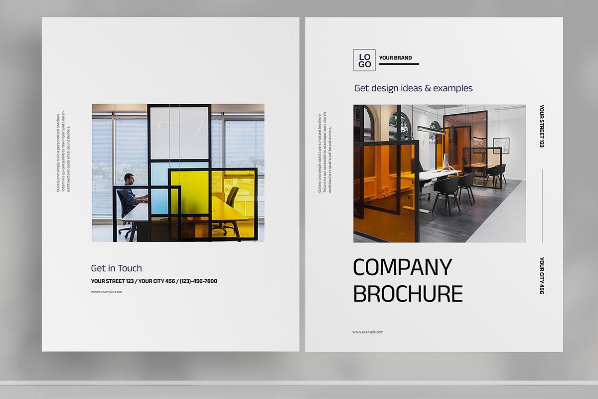 Company Overview Brochure Template, a Brochure Template by Boris Cupac (Photo 2 of 7)