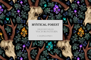 Mystical Forest Pattern