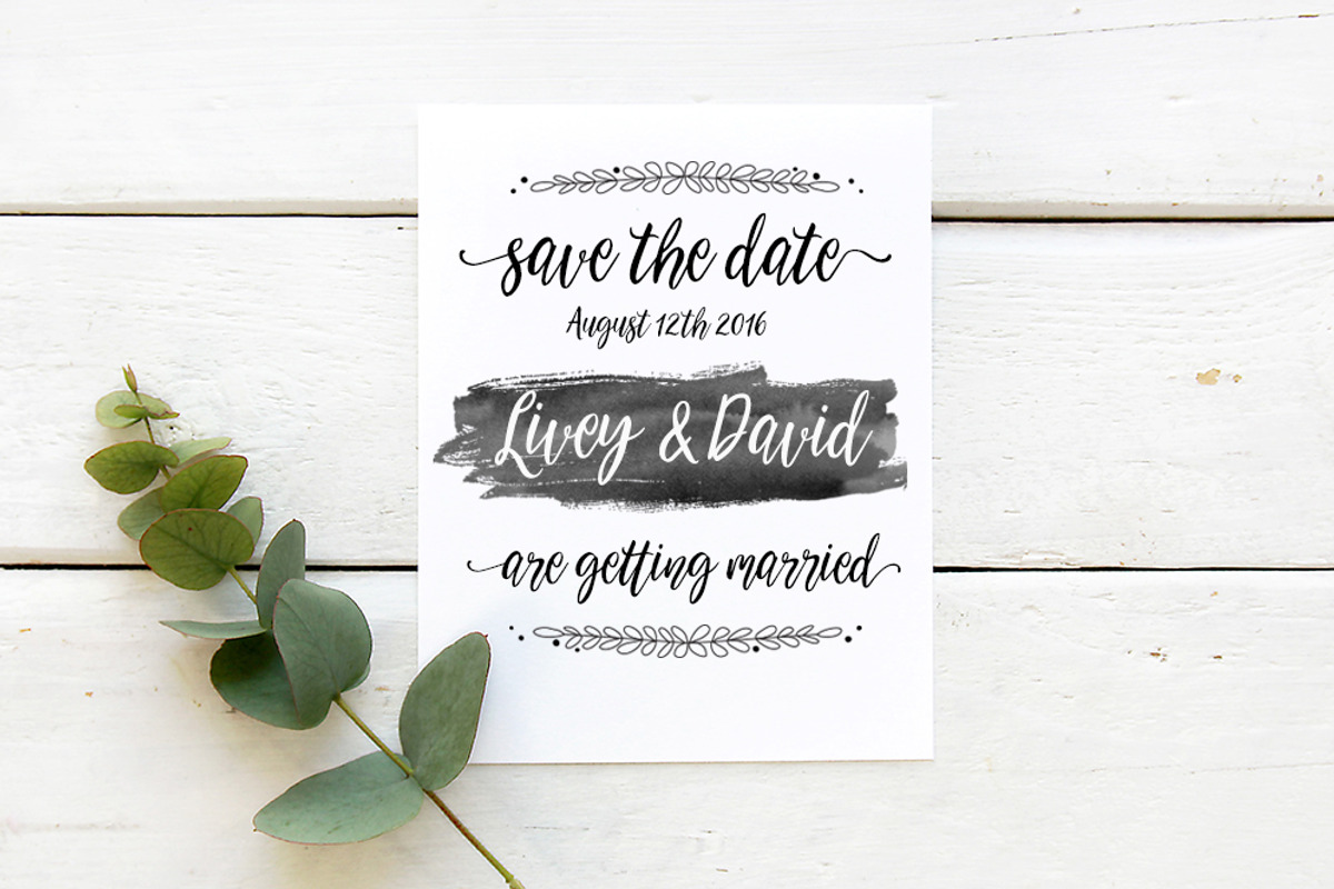 Willow Bloom modern calligraphy font preview 4