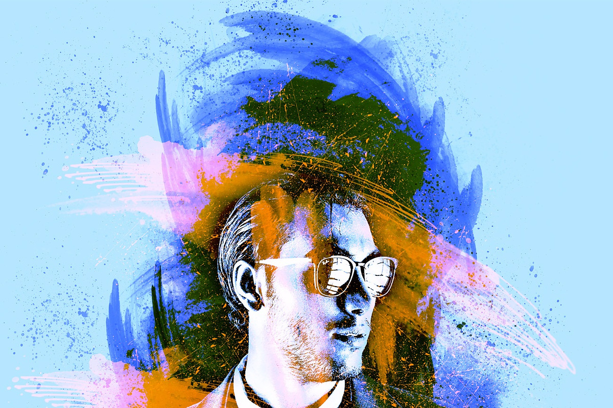 Poster Creator Photoshop Action, an Action Add-On by MRI STUDIO (Photo 14 of 16)