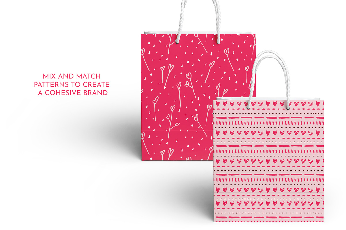 Modern Love | Seamless Patterns, a Pattern Graphic by The Collective Studio (Photo 8 of 9)