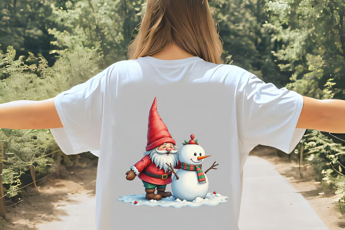 Watercolor Christmas Gnome Sublimati, an Illustration by CrexoraLab (Photo 5 of 5)
