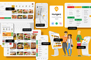 6 in 1 Food Ordering App | Hungerz, an App Template by Opus LabWorks (Thumbnail 1 of 10)