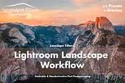 Lightroom Landscape Presets, an Action Add-On by Lenscape Filters (Thumbnail 1 of 6)