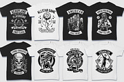 200 Vector Tshirt Designs ( B/W ), an Education Illustration by roach_graphic (Thumbnail 3 of 27)
