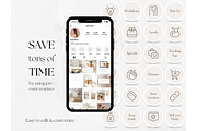 100 Soap Story Highlight Covers, a Social Media Template by PatternLab. (Thumbnail 3 of 9)