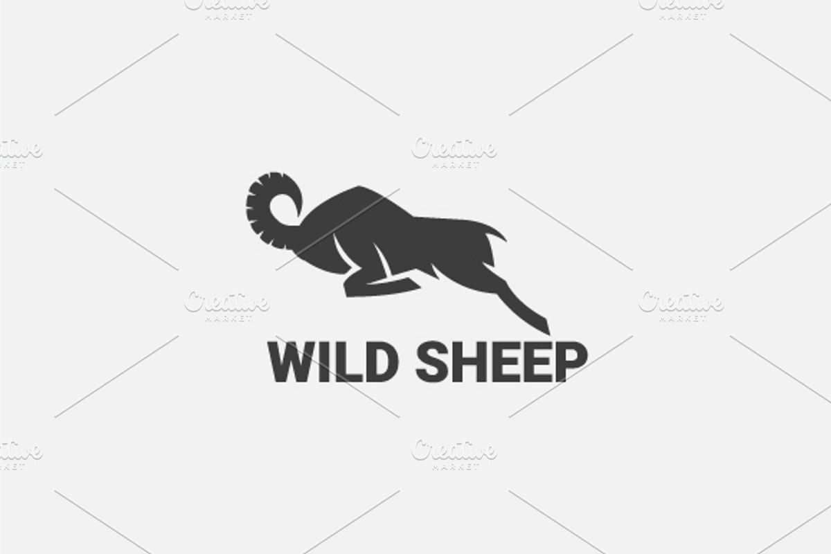 Sheep Logo, a Branding & Logo Template by Ben Naveed
