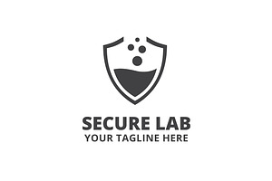 Secure Lab Logo Template