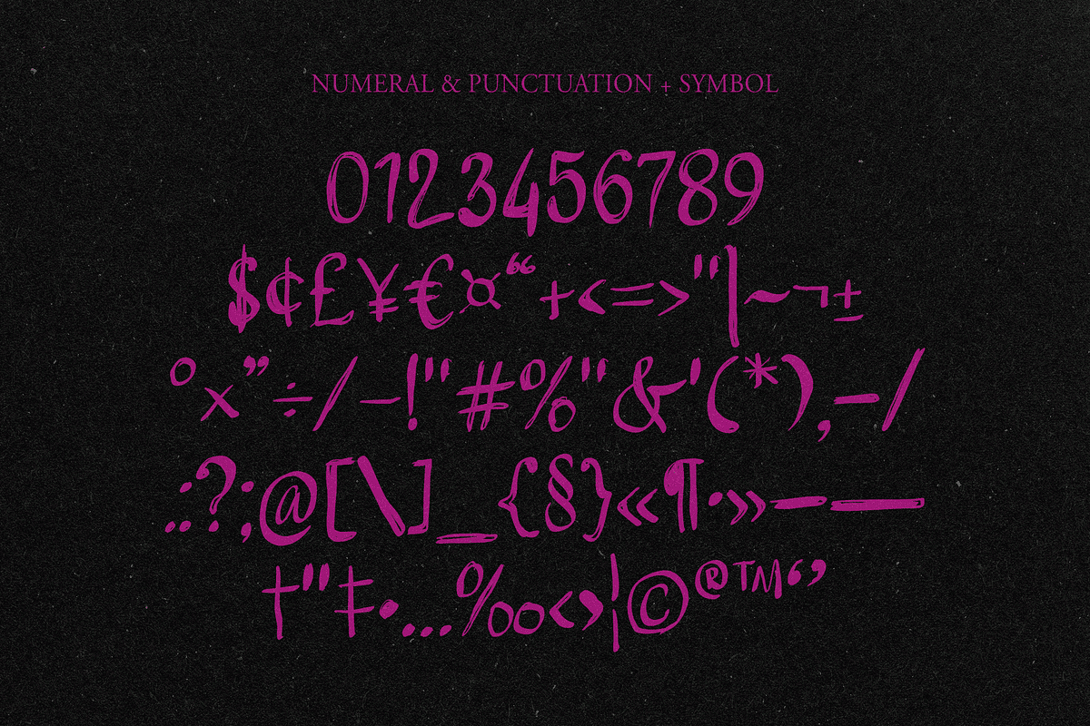 Dark Whispers — Horror Font, a Handwritten Font by Enxyclo Studio (Photo 6 of 11)