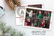 Christmas Card Template, a Card Template by Rovena Design (Thumbnail 2 of 2)