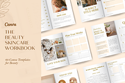 Workbook Beauty Skincare - CANVA, a Templates & Theme by Azruca (Thumbnail 1 of 12)