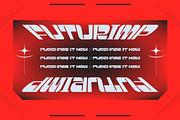Futurimp, a Sans Serif Font by graphicook (Thumbnail 9 of 10)