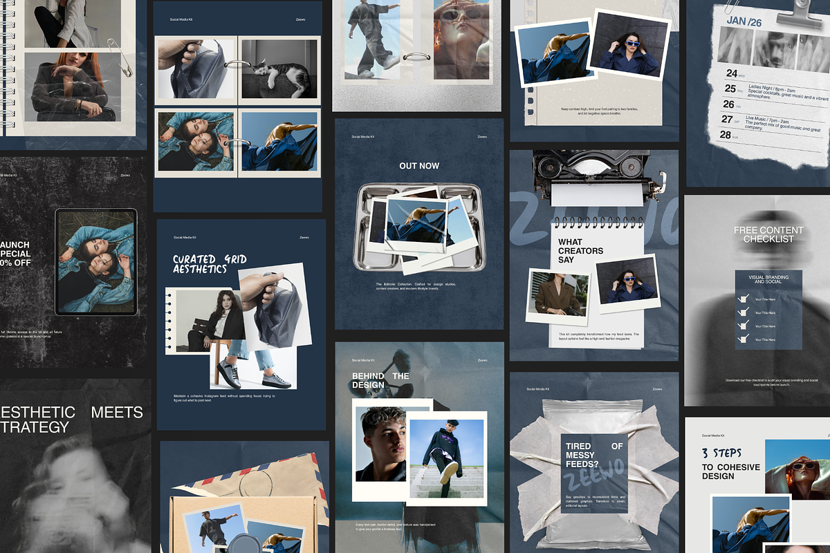 Zeewo - Social Media Template, a Social Media Template by Creative Glide (Photo 8 of 10)