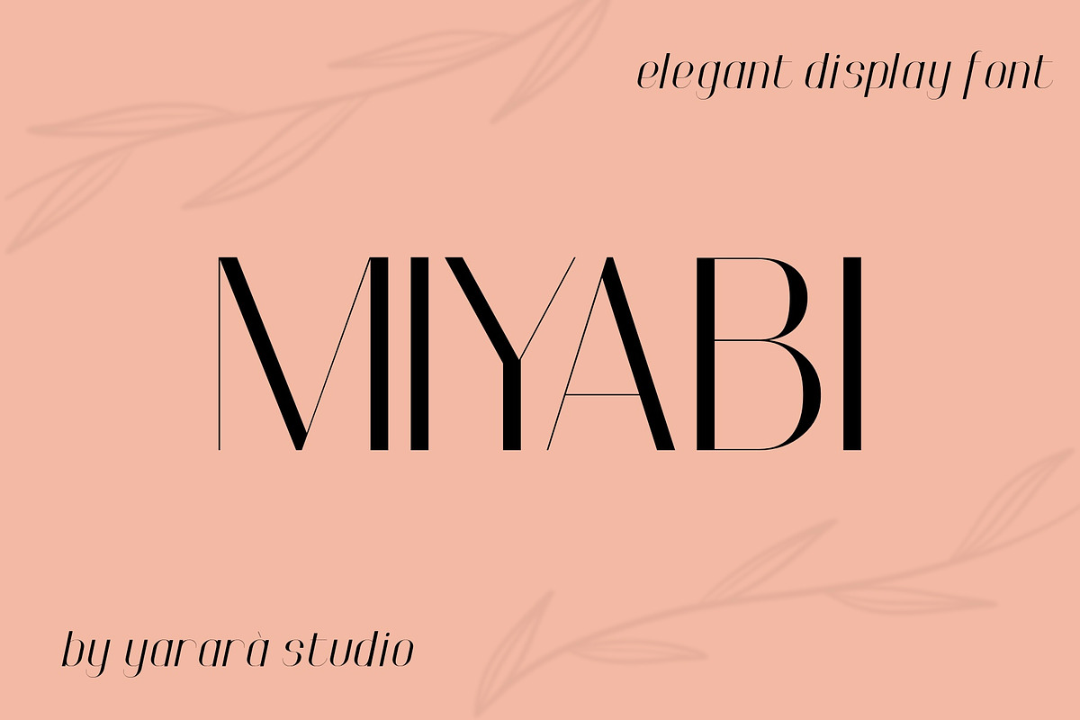 Miyabi Duo Font, a Sans Serif Font by YARARÀ STUDIO (Photo 2 of 10)