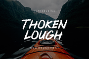 Thoken Lough - Font, a Handwritten Font by artchiles_design (Thumbnail 1 of 5)