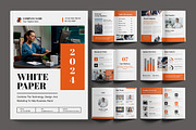 White Paper Template, a Brochure Template by ContestDesign (Thumbnail 1 of 4)