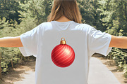 Red Christmas Clipart, an Illustration by CrexoraLab (Thumbnail 5 of 5)