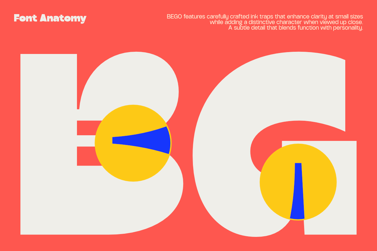 NV BEGO – Chunky Display Font, a Sans Serif Font by Novaratype (Photo 4 of 10)