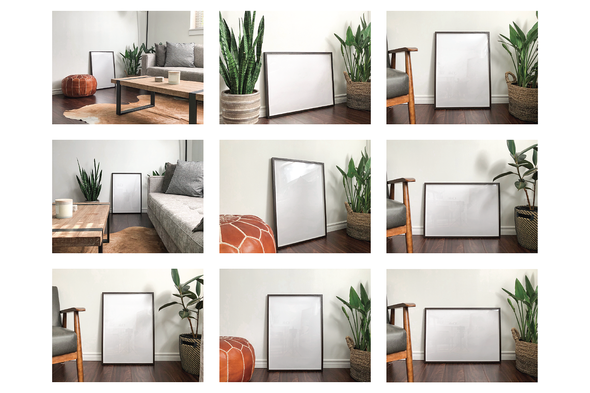 Frame Mockup Bundle - Peyote, a Household Mockup by Saguaro Digital (Photo 2 of 7)