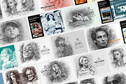 30 Sketch Photo Effect, an Action Add-On by NanoAgency (Thumbnail 2 of 2)