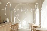 Acropholis, a Script Font by operatype.co (Thumbnail 4 of 15)