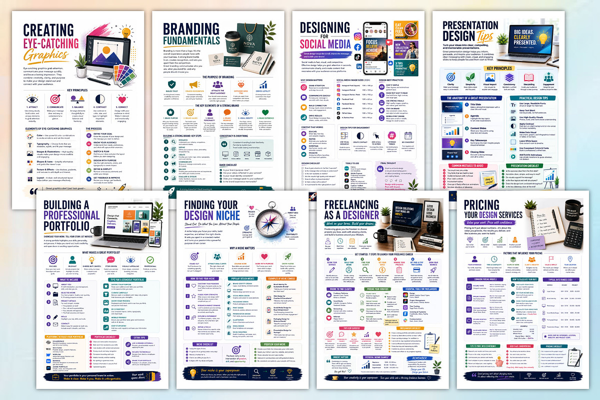 Creative Designer’s Success Guide, a Stationery Template by Designmela01 (Photo 2 of 4)