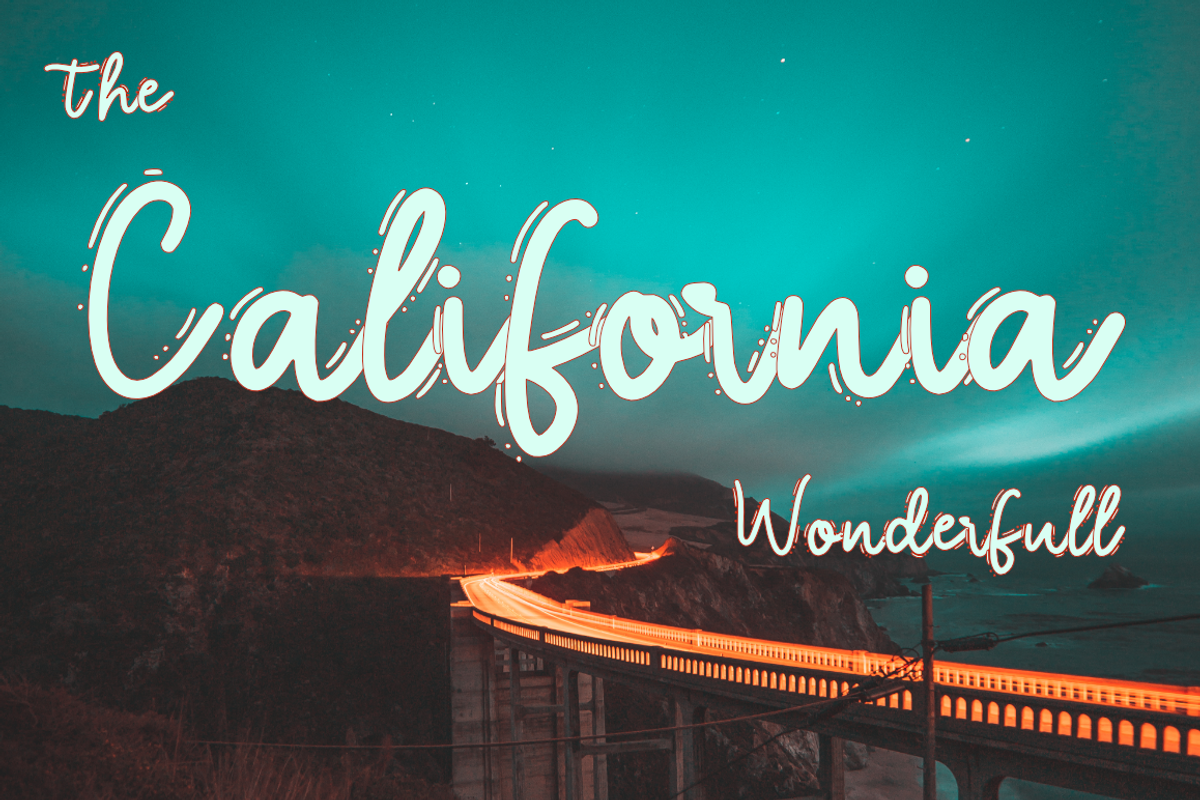 Senyawa, a Script Font by cocodesign (Photo 2 of 6)