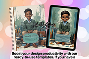 Digital Composition Cover Set Kids, an Object Graphic by LumiDigiPrints (Thumbnail 3 of 7)