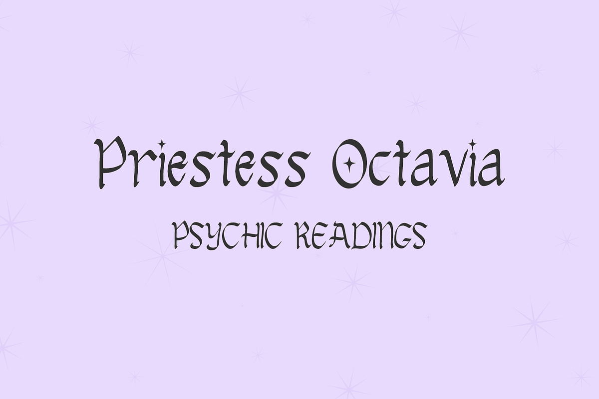 Tarot Noir - A Display Font, a Handwritten Font by Beck McCormick (Photo 4 of 10)