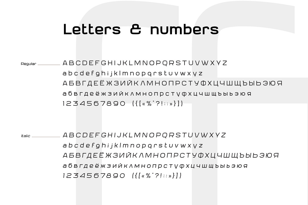 Perfecter | Font family, a Sans Serif Font by Level up (Photo 2 of 7)