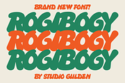 SG - ROGIBOGY, a Font by Studio Gulden (Thumbnail 1 of 10)