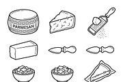 400 Pizza Shop Outline Icons, an Outline Icon by adenpinkstore (Thumbnail 4 of 8)