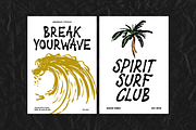 Innerwave All Caps Brush, a Handwritten Font by 24Design Studios (Thumbnail 8 of 9)