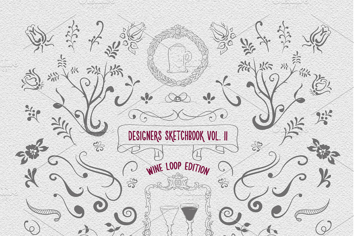 Finest Handsketched Vector Elements, an Illustration by RSQB (Photo 2 of 2)