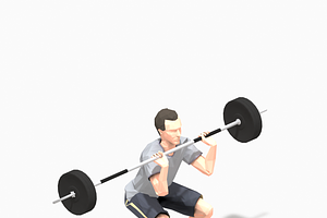 Barbells Worksout Animation Bundle