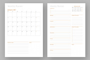 2027 Planner Template (P047-27-M), a Stationery Template by mikhailmorosin (Thumbnail 3 of 10)