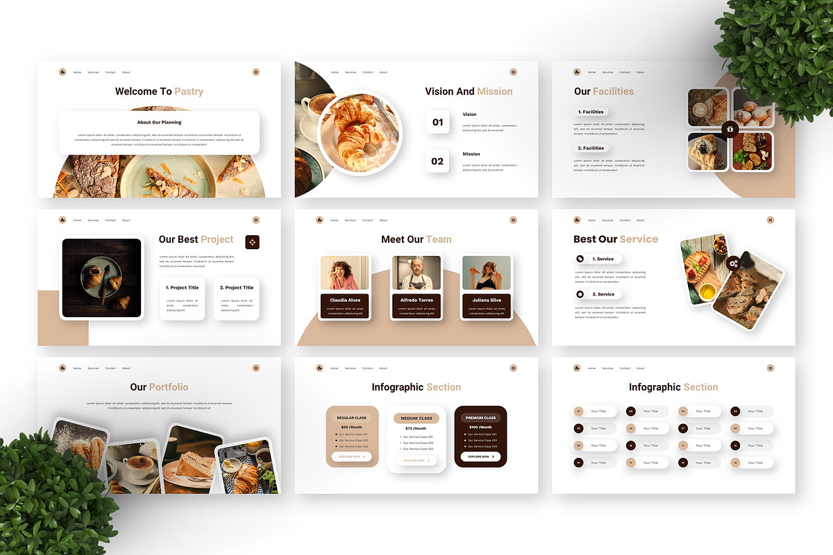Pastry - Food Keynote preview 3