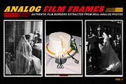 REALISTIC ANALOG FILM FRAME, a Social Media Template by El Oasis Market (Thumbnail 1 of 6)