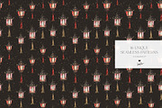 Japanese Cranes Seamless Patterns, a Pattern Graphic by KaramfilaS (Thumbnail 8 of 19)